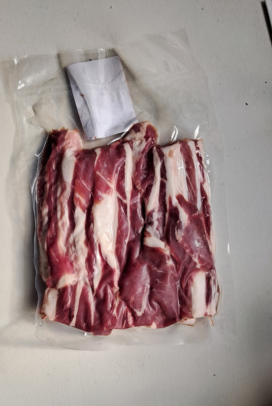 Poitrine de cochon noir BIO (~450g)