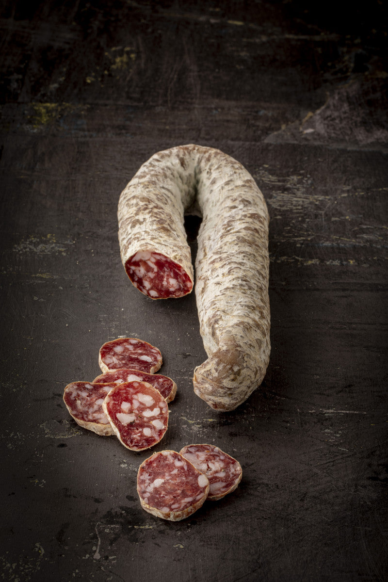 Saucisse sèche de cochon noir (~280g)